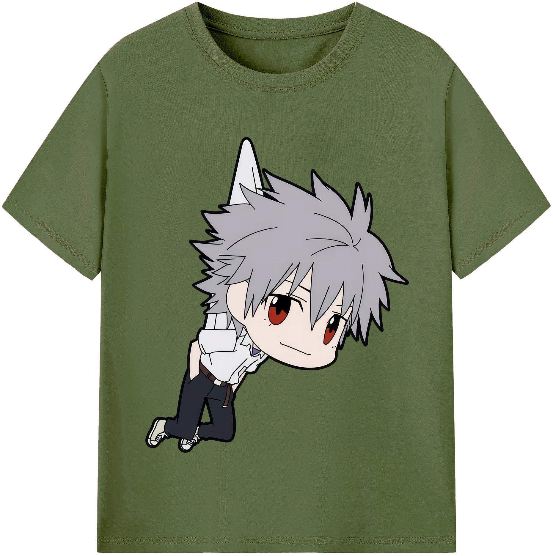 （画像用） EVA 新世紀エヴァンゲリオン 綿100％半袖Tシャツ（フロントプリント）